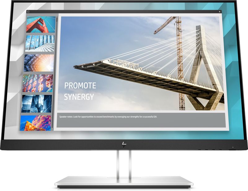 HP - E24i G4 - LED-monitor - Zwart - 24 inch - IPS - 1920 x 1200
