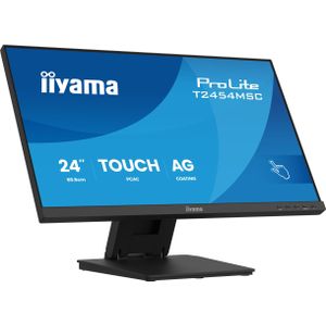 iiyama ProLite T2454MSC-B3AG - Computer Monitor - Zwart - 60,5 cm - Full HD - Touchscreen - Multi-gebruiker