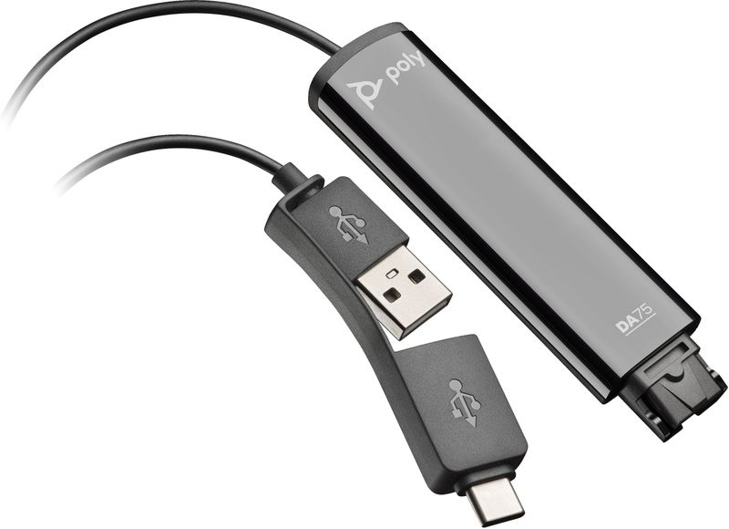 HP - DA75 - Accessoire - Zwart - USB naar QD Adapter