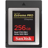 Sandisk ExtremePro CFexpress 256GB 1700&#47;1200MB&#47;s