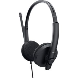 DELL WH1022 Headset Bedraad Hoofdband Oproepen/muziek Zwart
