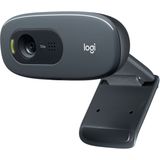 Logitech Webcam HD C270 Black C270, 3 MP, 1280 x 720  pixels, 30 fps, USB, Black, 1 GHz