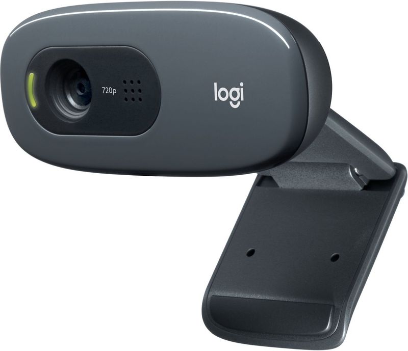 Logitech Webcam HD C270 Black C270, 3 MP, 1280 x 720  pixels, 30 fps, USB, Black, 1 GHz