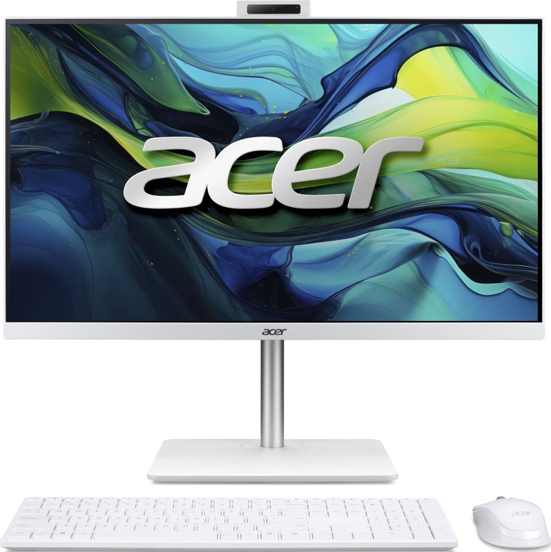 Acer Aspire AIO C27-1WI7516 BE, 27inch FHD IPS, i7-1335U, 16GB, 1TB PCIe NVMe SSD, Intel UHD Graphics, Wit, W11 Home
