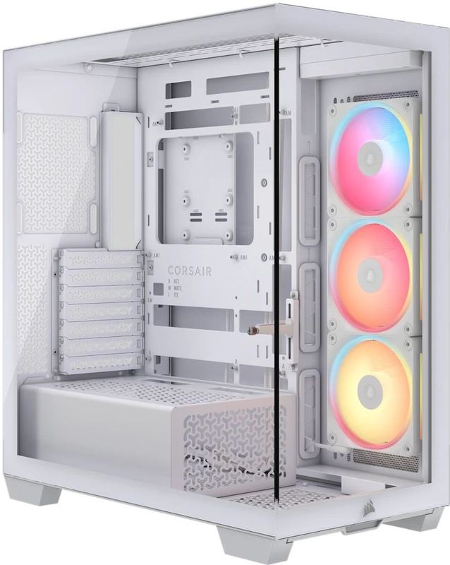 Corsair 3500X LXR LINK Tempered Glass Mid-Tower White