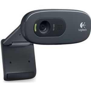 Logitech - C270 - Webcam - Zwart - 3 MP - USB 2.0