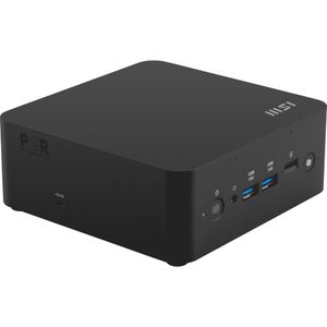 MSI - Cubi NUC AI+ 2MG-028EU - Mini PC - Zwart - Intel Core Ultra 9 - 32 GB LPDDR5x-SDRAM - 2 TB SSD - Windows 11 Pro