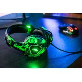 Verbatim Surefire Skirmish Headset - Over Ear - Gaming - Zwart Groen
