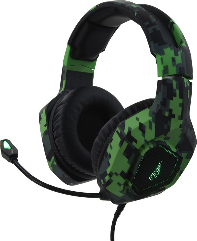 Verbatim Surefire Skirmish Headset - Over Ear - Gaming - Zwart Groen