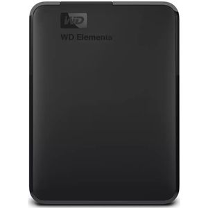 Western Digital Elements WDBHJS0060BBK-WESN externe harde schijf 6 TB 2.5" Micro-USB B 3.2 Gen 1 (3.1 Gen 1) Zwart