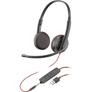 HP - Blackwire 3225 - Headset - Zwart - Bedraad - USB-A