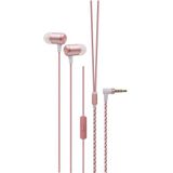 Bioxar L100 In-Ear Oortelefoon - Roos - 1.2m - 3.5mm Jack