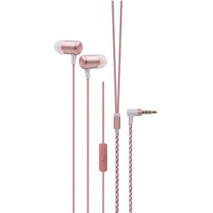 Bioxar L100 In-Ear Oortelefoon - Roos - 1.2m - 3.5mm Jack