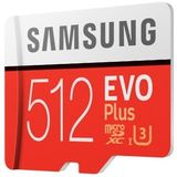 Samsung EVO Plus MicroSDXC 512 GB - Versie 2020