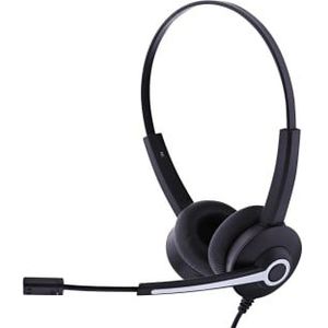 T'nB - ACTIV 200S - Headset - Zwart - Bedraad - Hoofdband - Kantoor/callcenter