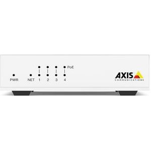 Hubs & Switches - PoE Switch - Metaal - 4 Poorten - Fast Ethernet