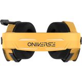 Headset - Zwart - Geel - Draadloos - Omnidirectioneel