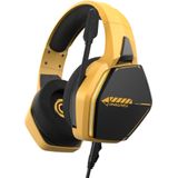 Headset - Zwart - Geel - Draadloos - Omnidirectioneel