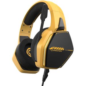Headset - Zwart - Geel - Draadloos - Omnidirectioneel
