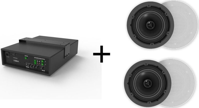 Vivolink - Audiopack - Subwoofer - Wit - HiFi en Home Cinema Luidsprekers