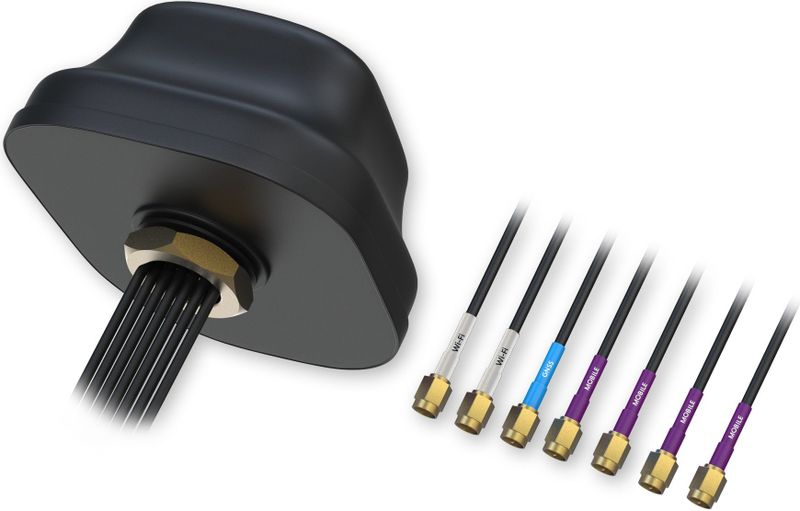 Teltonika Networks 5G COMBO MIMO  MOBILE/GNSS/WIFI ROOF SMA  ANTENNA