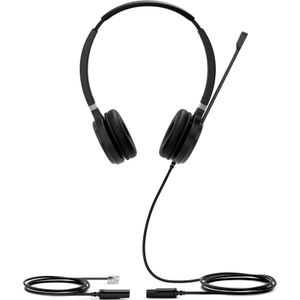Yealink - YHS36 - Headset - Zwart - Bedraad - Office/Call Center