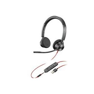 Poly - Blackwire 3320 - Headset - Zwart - Bedraad