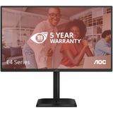 AOC - 27E4CV - Computer Monitor - Zwart - 68,6 cm (27 inch) - 1920 x 1080 Pixels - Full HD - LED