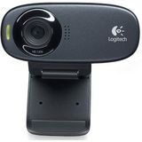 Logitech HD Webcam C310 Black C310, 5 MP, 1280 x 720  pixels, USB, Black, 1 GHz, 200 MB
