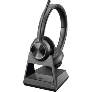 Poly - Savi 7320 UC - Kantoorheadset - Zwart - Draadloos - USB-C
