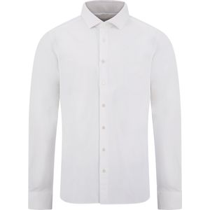 Xacus Overhemd Wit Heren Maat 42 - 558MLVAR70 001 - All Season