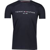 Tommy Hilfiger - mw0mw11465 ST 403 - T-shirt - Blauw - 100% Katoen
