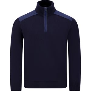 Paul & Shark Trui Blauw Heren Maat 3XL - 25411609 013 - Lente-Zomer - 100% Katoen