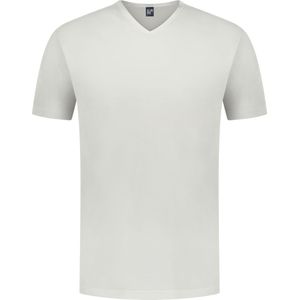 Alan Red T-shirt Wit Heren Maat S - Vermont/Long White - All Season