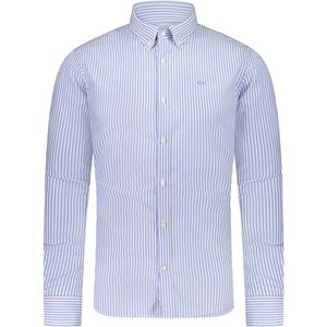 Paul & Shark Overhemd Blauw Heren Maat 38 - C0P3036 002 - All Season - 100% Katoen