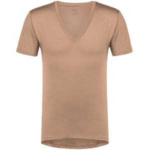 Mey T-shirt Beige Heren Maat S - 41007 111 - All Season