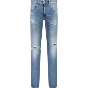 Replay Jeans Blauw Maat 34-32 - MA934Q.141.536 009 - Herfst-Winter - 95% Katoen + 3% Elastomultiester + 2% Elastan