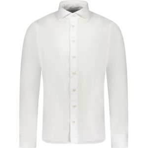 Profuomo  Overhemd Wit Heren Maat 37 - PP0H0A001 Wit - All Season - 100% Katoen