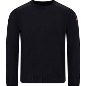 Paul & Shark Trui Zwart Heren Maat S - C0P1026 011 - All Season - 100% Wol