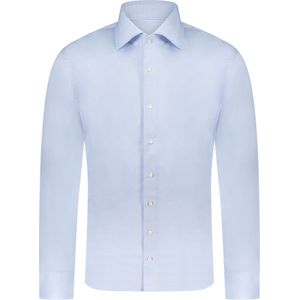 Profuomo  Overhemd Blauw Heren Maat 37 - pp2h00005b BLUE - All Season - 100% Katoen