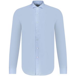 Xacus Overhemd Blauw Heren Maat 40 - WF520ML/61813 002 - All Season - 100% Katoen