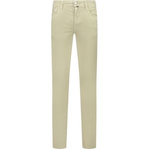 Tramarossa Broek Beige Heren Maat 31 - V004 0819 - Herfst-Winter - V004 Slim Fit - 98% Katoen + 2% Elastan