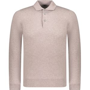 Gran Sasso  Trui Bruin Heren Maat 46 - 55112/14290 st 140 - All Season - 100% Wol