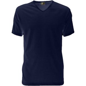 Alan Red T-shirt Blauw Heren Maat S - vermont/navy1-p 0 - All Season - 100% Katoen