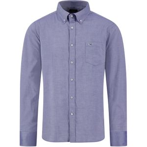 Paul & Shark Overhemd Blauw Heren Maat 38 - COP3000 503 - All Season - 100% Katoen