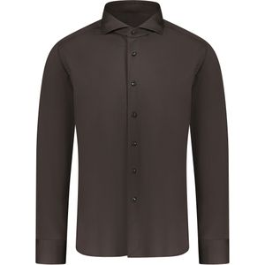 Xacus Overhemd Bruin Heren Maat 39 - 520ml-11460-Active st 045 - All Season