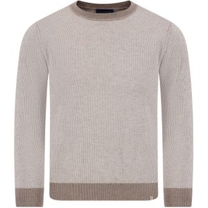 Paul & Shark Trui Beige Heren Maat M - 25411538-z25 128 - Lente-Zomer - 85% katoen + 15% cashmere