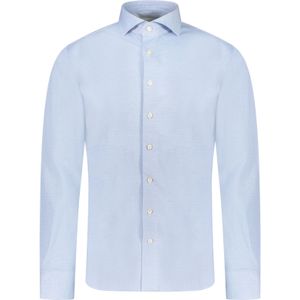 Profuomo  Overhemd Blauw Heren Maat 37 - PP2HC10013 m blue - All Season - 100% Katoen