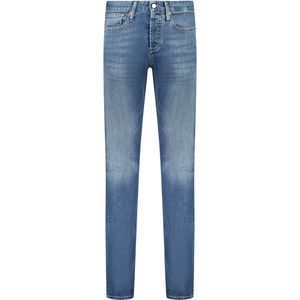 Denham Jeans Blauw Maat 29-32 - 01-23-08-11-025 ST MID BLUE - All Season - 98% Wol + 2% Elastan