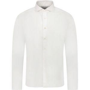 Xacus Overhemd Wit Heren Maat 42 - WF520ML/11805 001 - All Season - 100% Katoen